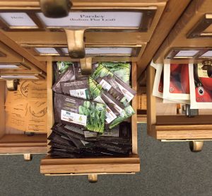 photo of seed packages