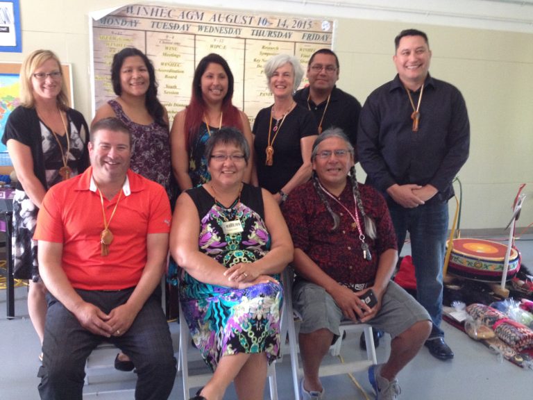 Robertson Program Director with colleagues from the Rainy River District School Board and Seven Generations Education Institute