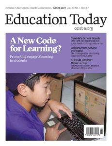 Click here to read Education Today's issue on coding