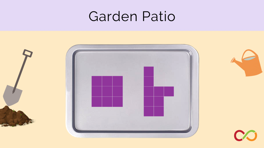 An image linking to the garden patio lesson