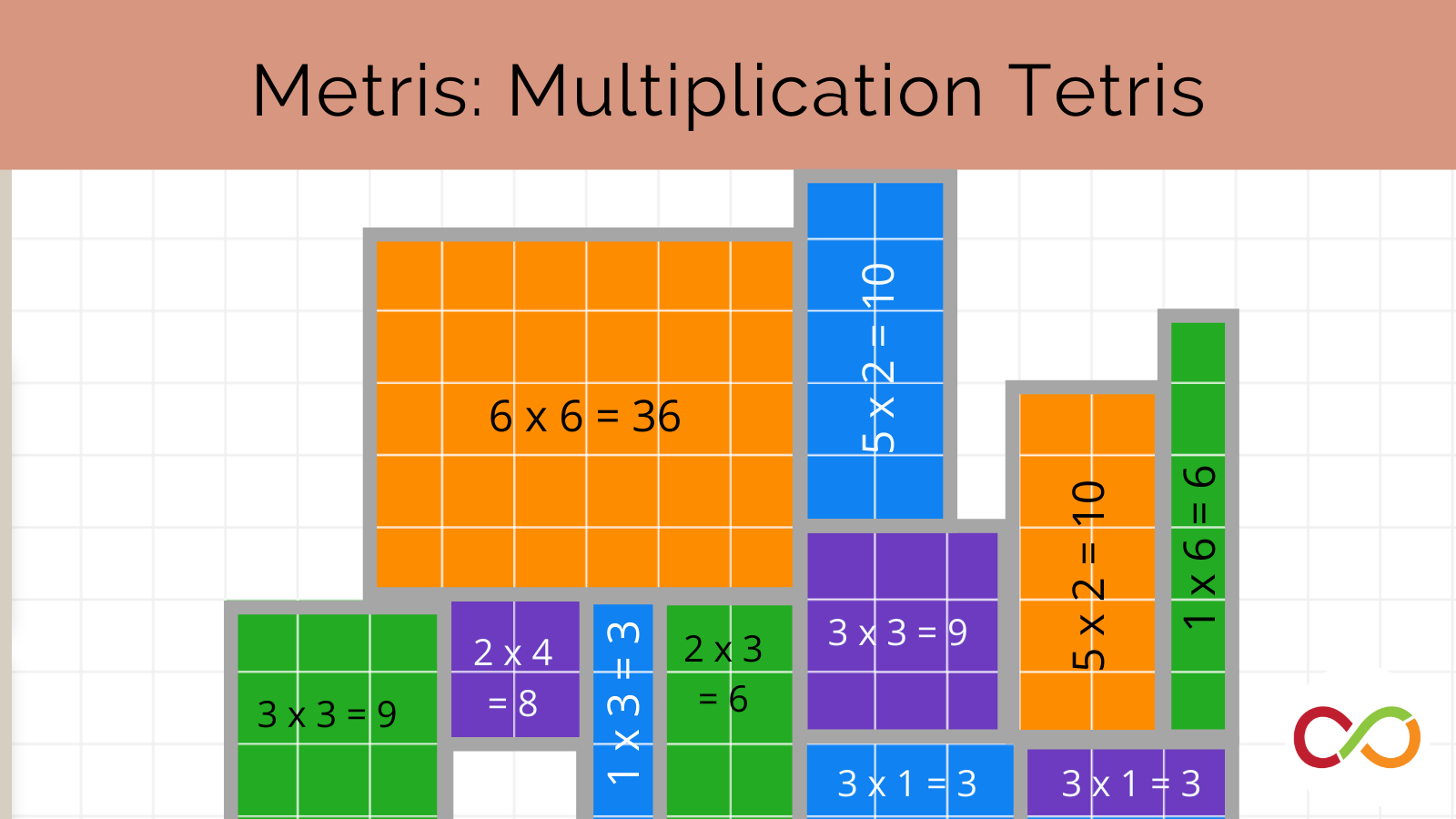 An image linking to the Metris: Multiplication Tetris lesson