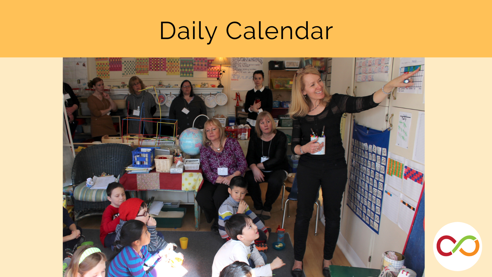 Feature image linking to the Daily Calendar lesson