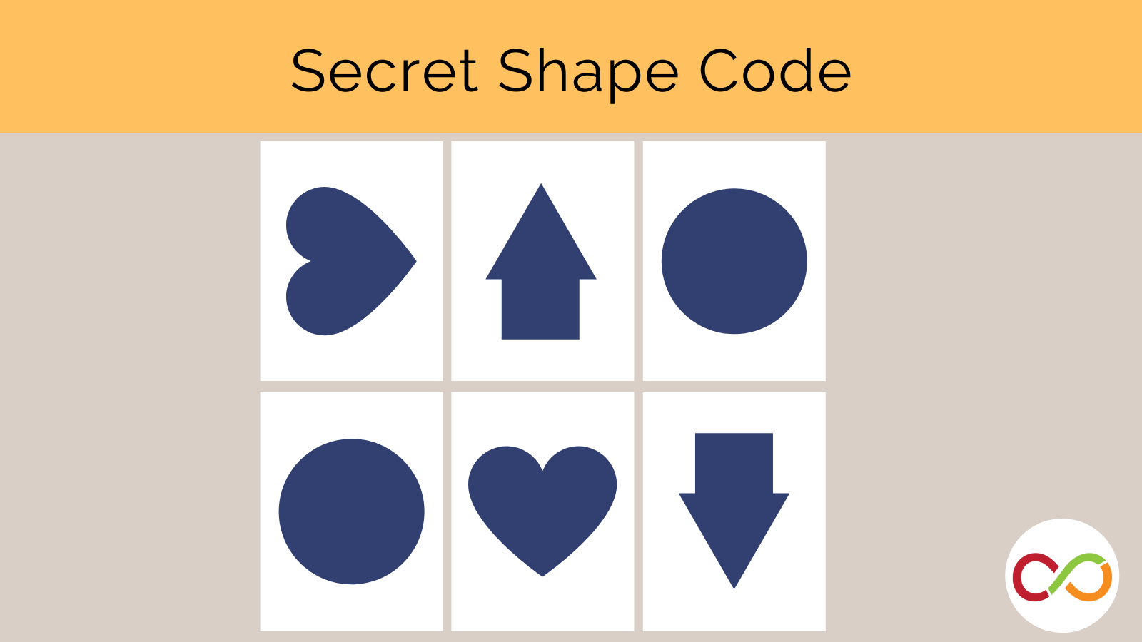 An image linking to the secret shape code lesson
