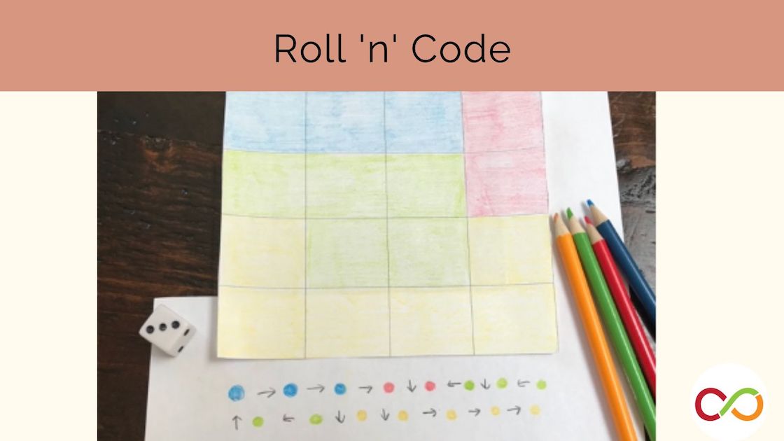 An image linking to the Roll ‘n’ Code lesson