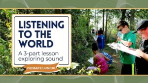 Listening to the World: Sound Inquiry blog web card