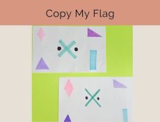 Feature Image for Copy My Flag lesson Junior